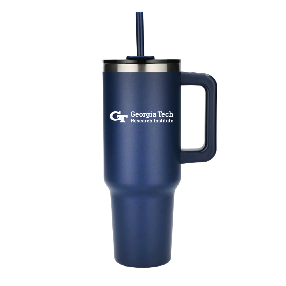 GTRI 40 oz Tumbler With Straw